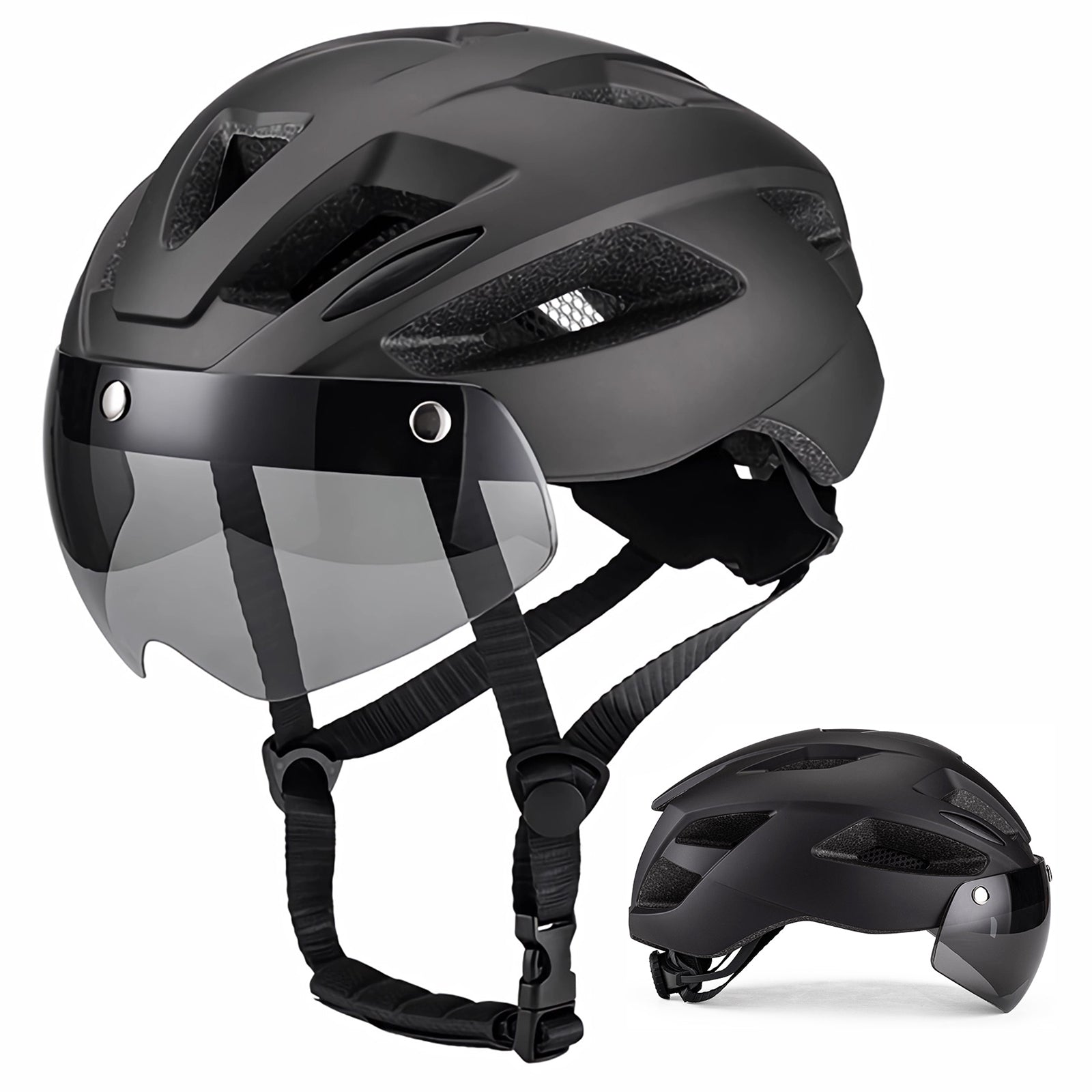 Bicycle Helmet with Visor (Not sold separately)