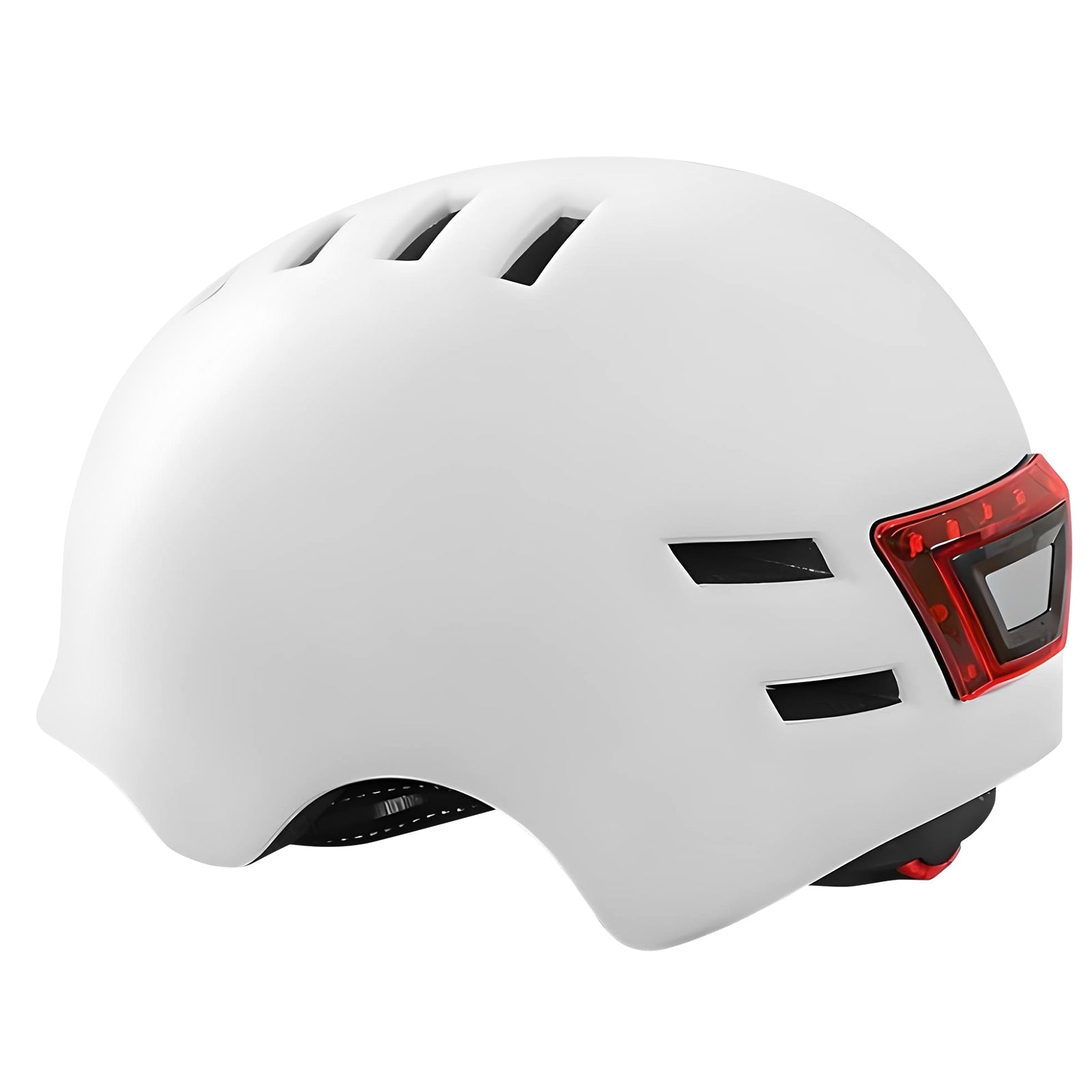 Helmet with warning lights