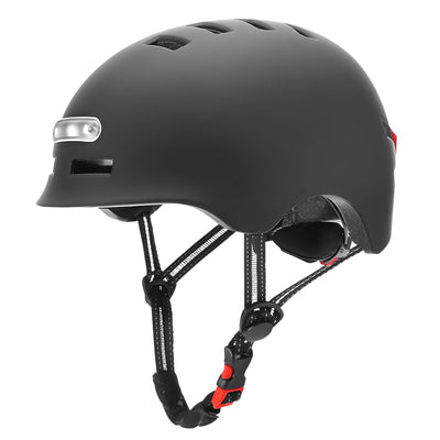 Helmet with warning lights