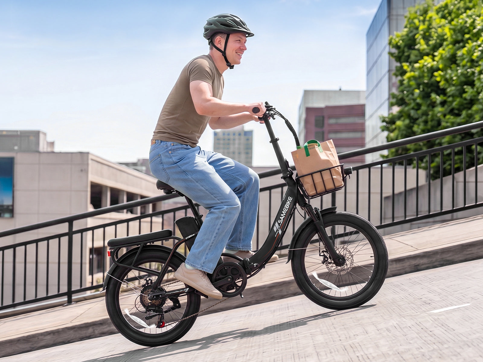 Samebike CY20 Pro Portable Commuter Electric Bike