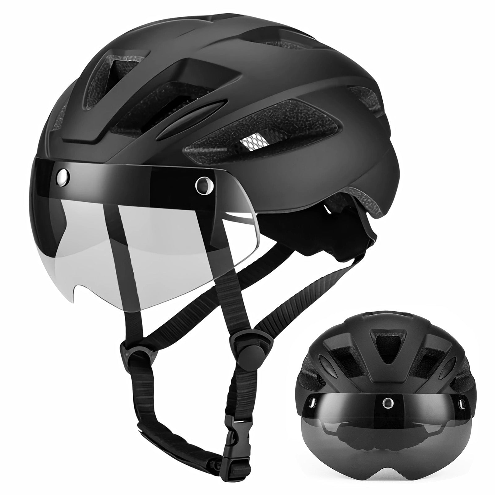 Bicycle Helmet with Visor (Not sold separately)