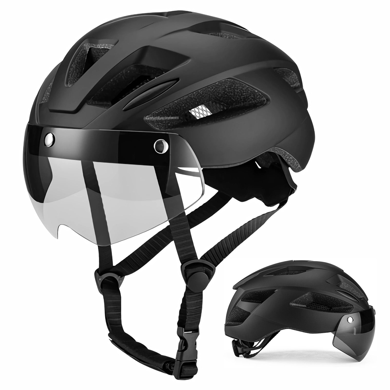 Bicycle Helmet with Visor (Not sold separately)