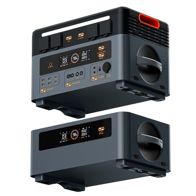 OSCAL BP2400 Pro 2 kWh Add-on Battery — Exclusive to PM2400Pro; No Connection Cables Required.
