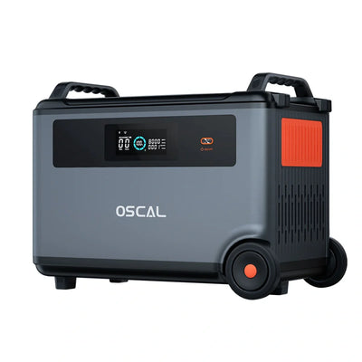 OSCAL BP3600 3600Wh additional battery  exclusive for PowerMax3600 & PowerMax6000  no connection cables required Expandable to 57.6kWh
