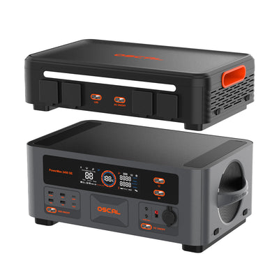 OSCAL PowerMax 2400 SE Portable Power Station 2016Wh 2400W (4800W Peak)