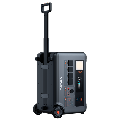 OSCAL PowerMax 6000 Portable Power Station 6000W(Surge 7200W) 3600Wh
