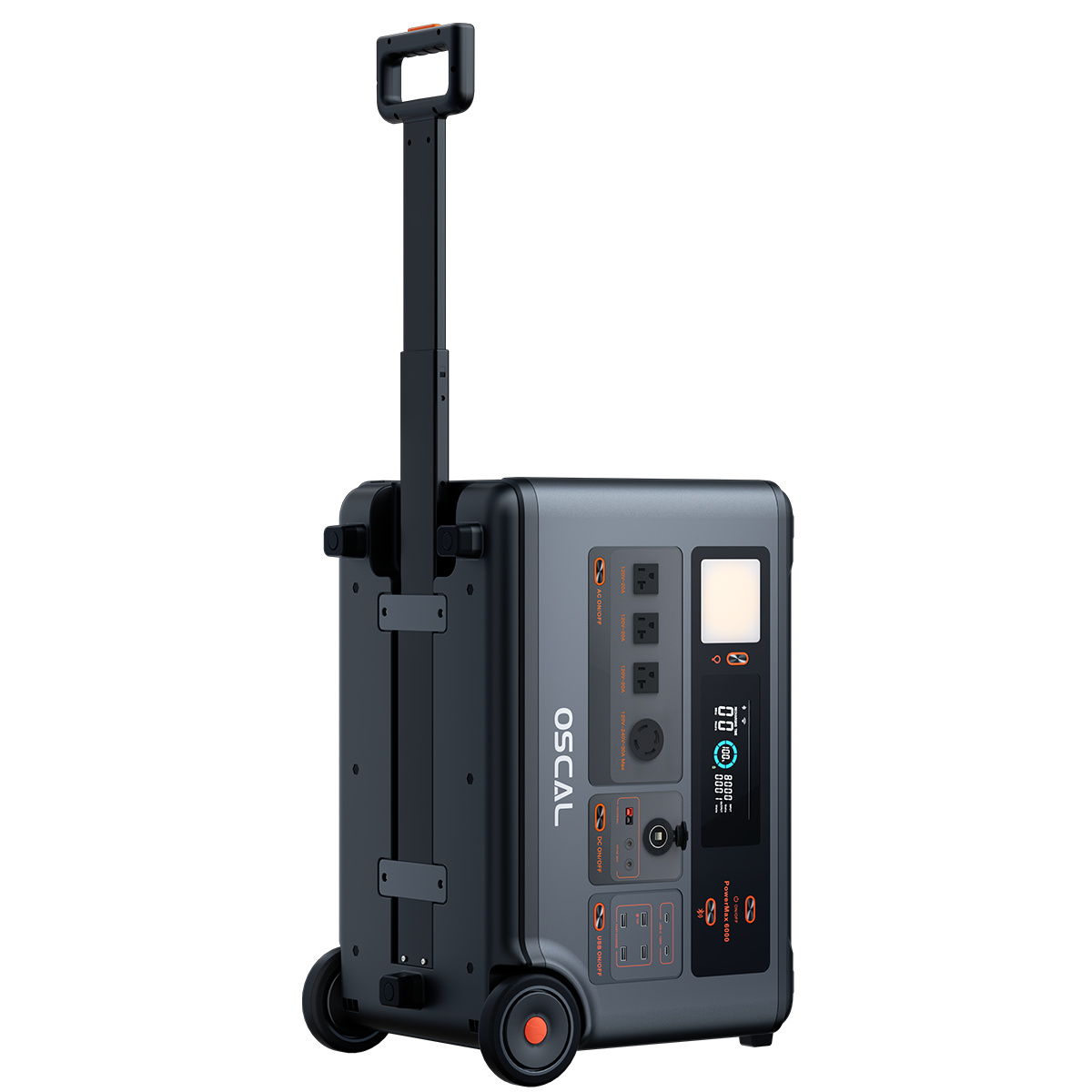 OSCAL PowerMax 6000 Portable Power Station 6000W(Surge 7200W) 3600Wh